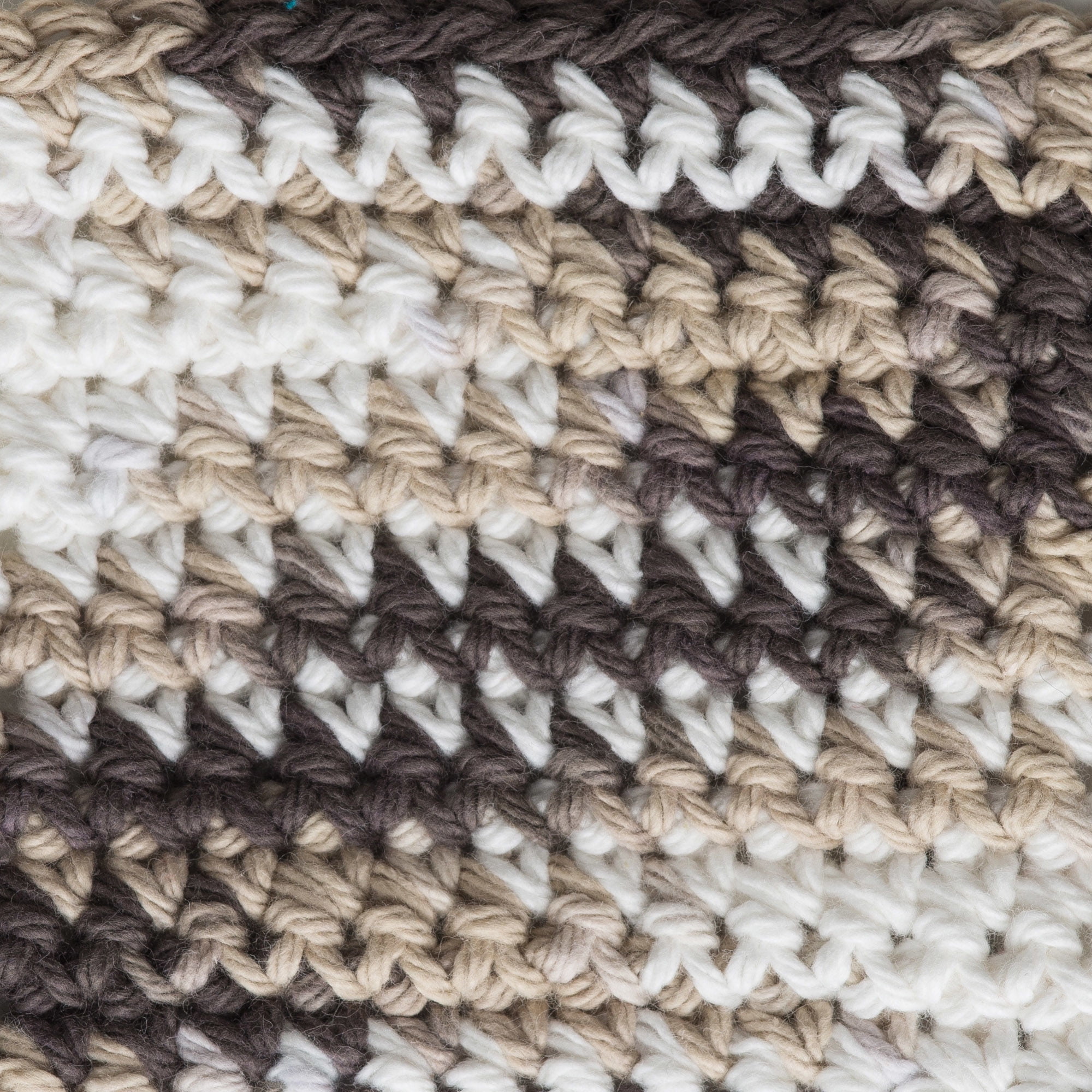 LILY SUGAR'N CREAM CONE YARN (400G/14 OZ), CHOCOLATE OMBRE