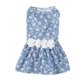 thumbnail image 1 of Vestido de perro de flores,Vestido floral para perros Vestidos de princesa florales para cachorros suaves Vestido para perros Tecnología de vanguardia, 1 of 8