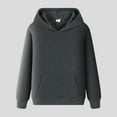 thumbnail image 2 of Vedolay Clothes for Men 2023 Hoodies Sweater Coat Winter Warm Zipper Coat Outwear Dark Gray,XL, 2 of 4