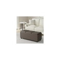 thumbnail image 5 of Homestock Island Interiors 42 Inch Wide Rectangle Storage Ottoman, 5 of 47