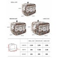 thumbnail image 2 of Farmhouse Small Toaster Cover 2 Slice, Kitchen Appliance Covers, Retro Country Star Berry Vintage Wood Grain Toaster Oven Cover with Loop, Bread Machine Cover Polyester Dust Cover Protection, 2 of 4