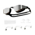 thumbnail image 4 of Almencla Swimming Goggles Adjustable Strap Leakproof Portable Sun Protection Anti Fog Black, 4 of 8