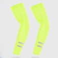 thumbnail image 2 of RYDCOT UV Sun Protection Arm Sleeves, UPF 50 Lightweight Sports Reflective Ice Cooling Arm Compression Sleeves for Men Women Teenager Yellow, 2 of 7
