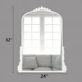 thumbnail image 4 of SHYFOY Baroque Arch Wall Mirror Mirror Wall Decor for Living Room Home 31.5" x 23.6'', 4 of 7