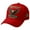 Red, variant on HOARBOEG Fashion Commemorative Baseball Cap for Men and Women, Adjustable Eagle Design Dad Hat, Casual Vintage Sports Hat for Outdoor Activities, Gift for Fans