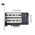 thumbnail image 3 of Add On Cards Solid States Disk To PCIe4.0 Solid States Disk Adapter With Bracket PCIE Adapter Solid States Disk Expansion Card for PC, 3 of 8
