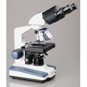 AmScope 40X-2000X LED Lab Binocular Compound Microscope w 3D Stage + 2MP USB Digital Camera