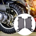 thumbnail image 2 of 2pcs Motorcycle Rear Brake Pads Replacement Parts Brake Pads Compatible for Bajaj Pulsar As Ns Rs 200 Dom 400, 2 of 9