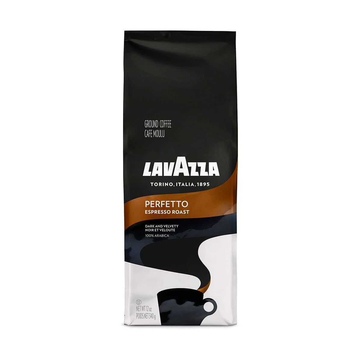 Lavazza Ground Coffee 12oz Bags (Perfetto)