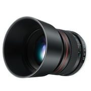 EF Lens for Canon - 85mm f1.8 Medium Telephoto Lenses Manual Camera Portrait Lens for Canon EOS Rebel T8i T7i T7 T6 T6s T6i T3i T2i SL3 SL2 4000D 2000D 5D Mark IV/6D II/7D 90D 80D 70D 60D