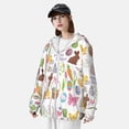 thumbnail image 4 of Picia Happy Easter1 Women's Men's UPF 50+ Sun Protection Hoodie Shirt Long Sleeve SPF Fishing Outdoor UV Hiking Lightweight Shirts-, 4 of 9