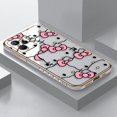 thumbnail image 3 of Pink Art Hello Kitty Cat Cover Smooth E-TPU Phone Case REALME GT 2 NEO3 MASTER 7 8 8I 9 9I 10 11 PRO C30 C33 C35 C53 C55 5G Case, 3 of 5
