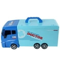 thumbnail image 4 of Doctor's Convertible Pretend Play Cart for Kid's / Children's Educational Pretend Play with Play Medicine, Instruments, and Wheels, 4 of 8
