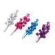 thumbnail image 3 of Mini Fruta Artificial Berry Flower Plástico Perla Estambre Cereza Boda Festival, Plata Feliz Sencillez, 3 of 5