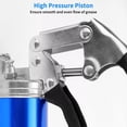 thumbnail image 5 of LiteBee Mini Pistol Grip Grease Gun Kit Professional 7000 PSI+18" Flex Hose for Car Boat 14oz Capacity, 5 of 7