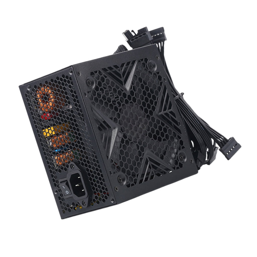High Efficiency Gaming PC Power Supply Small Size 550W/650W/750W with Intelligent Cooling and Full Protections Features