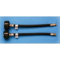 thumbnail image 2 of Cavagna Group Propane Hose 50-A-190-0039 1/4 Inch Inside Diameter Pigtail Hose; Type 1 ACME Nut x 1/4 Inch Inverted Flare; With Excess Flow Limit Device And Heat Sensitive Plug; 18 Inch Length, 2 of 5