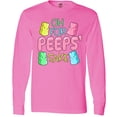 thumbnail image 3 of Inktastic Oh for Peeps' Sake Easter Bunnies Long Sleeve T-Shirt, 3 of 5