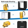 thumbnail image 3 of Lightbox Portable Light Box 120pcs LED Bead 5500K Color Temperature LED Light Box for Photography, 3 of 7