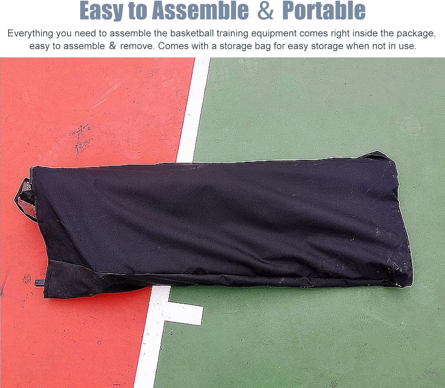 Gamvdout Basketball Hoop Returner Basketball Shot Return Apparatus Basketball Shot Returner Basketball Shooting Trainer for Hoop  Indoor Outdoor Basketball Return/Basketball Rebounder Shot Returner