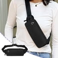 thumbnail image 1 of Vacemry Sac-Ceinture de Course Imperméable, Sac Banane à Plusieurs Couches avec Rangement pour Jogging, Randonnée, Voyage, Trajet Quotidien, Sac Banane d'Extérieur Ajustable pour Hommes Femmes Téléphone Portefeuille Clés, 1 of 6