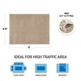 thumbnail image 4 of Madison Park Camdyn Woven Turkish Area Rug, Cream - 6x9', 4 of 5