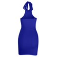 thumbnail image 3 of Vestidos Para Mujer Vestido de Club Midi Ajustado Sin Mangas Elegante de Cuello Alto Sexy Para Mujer, 3 of 3