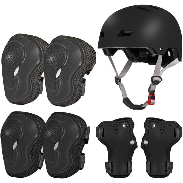 Hometimes Kids Bike Helmet and Pads Knee Elbow Pads Wrist Guards