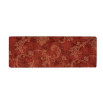 Waverly Inspirations 54" 100% Cotton Scroll Jacobean Sewing & Crafting Fabrics, 9 yd By the Bolt, Red