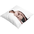 thumbnail image 3 of Kit Connor Shirtless, Hot Square Throw Pillow Case Cushion Cover Pillowcase 18'''' x 18'''' (45cm x 45cm), 3 of 6