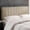 02-linen-Twin, variant on Upholstered Headboard - Easy Assemble Stitched Size Wall Mounted Headboards With 3d Soundproof Panels Peel Stick Floating Grey