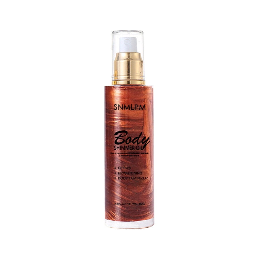 Bodies Shimmer Oil Bronze Glow Glitter Lotion Face Bodies Highlighter