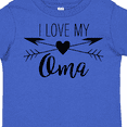 thumbnail image 4 of Inktastic I Love my Oma heart and arrows Boys or Girls Toddler T-Shirt, 4 of 5