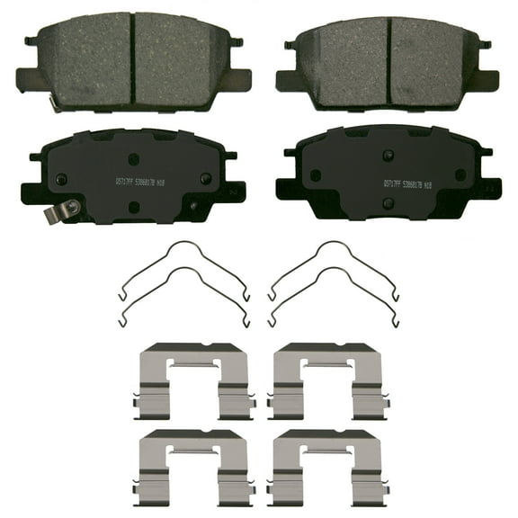 Wagner QuickStop ZD1913 Ceramic Disc Brake Pad Set Fits select: 2018-2020 CHEVROLET EQUINOX, 2016-2022 CHEVROLET MALIBU