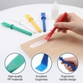 thumbnail image 3 of 10 Pcs Glue Spreader, Plastic Glue Applicator Colored Silicone Glue Brush Non-Stick Reusable Glue Smear Sticks for Epoxy Woodworking Painting Handmade DIY Art Craft, 3 of 7