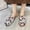 Red, variant on WILLBEST Womens Platform Slippers Slippers Large Size Four Season Linen Print Slippers Women's Spring and Autumn Home Indoor Couple Linen Cloth Non Cool Slipper