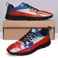 thumbnail image 4 of Soy Boricua Puerto Rico Shoes for Men Women Running Shoes Lightweight Walking Sneakers Mesh Athletic Sport Shoes Black Size 3.5, 4 of 5