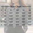 thumbnail image 2 of Hvot&aat Women's Tie Neck Elegant Blouse Loose Long Sleeve Lapel Collar Top Business Casual Solid Color Lightweight Office Shirts, 2 of 5