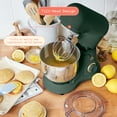 thumbnail image 5 of Beautiful 3.5 Qt Stand Mixer with Flat Beater, Dough Hook, Balloon Whisk, Thyme Green by Drew Barrymore, 5 of 22