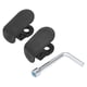 thumbnail image 3 of Gancho De Maletero Delantero, Negro 2 Unids/set Cubierta De Perno De Carga Pesada Super Fuerza Para Reemplazo De Coche Para Tesla Modelo 3 2016-2019 OTVIAP Frunk Bolt Cover, 3 of 8