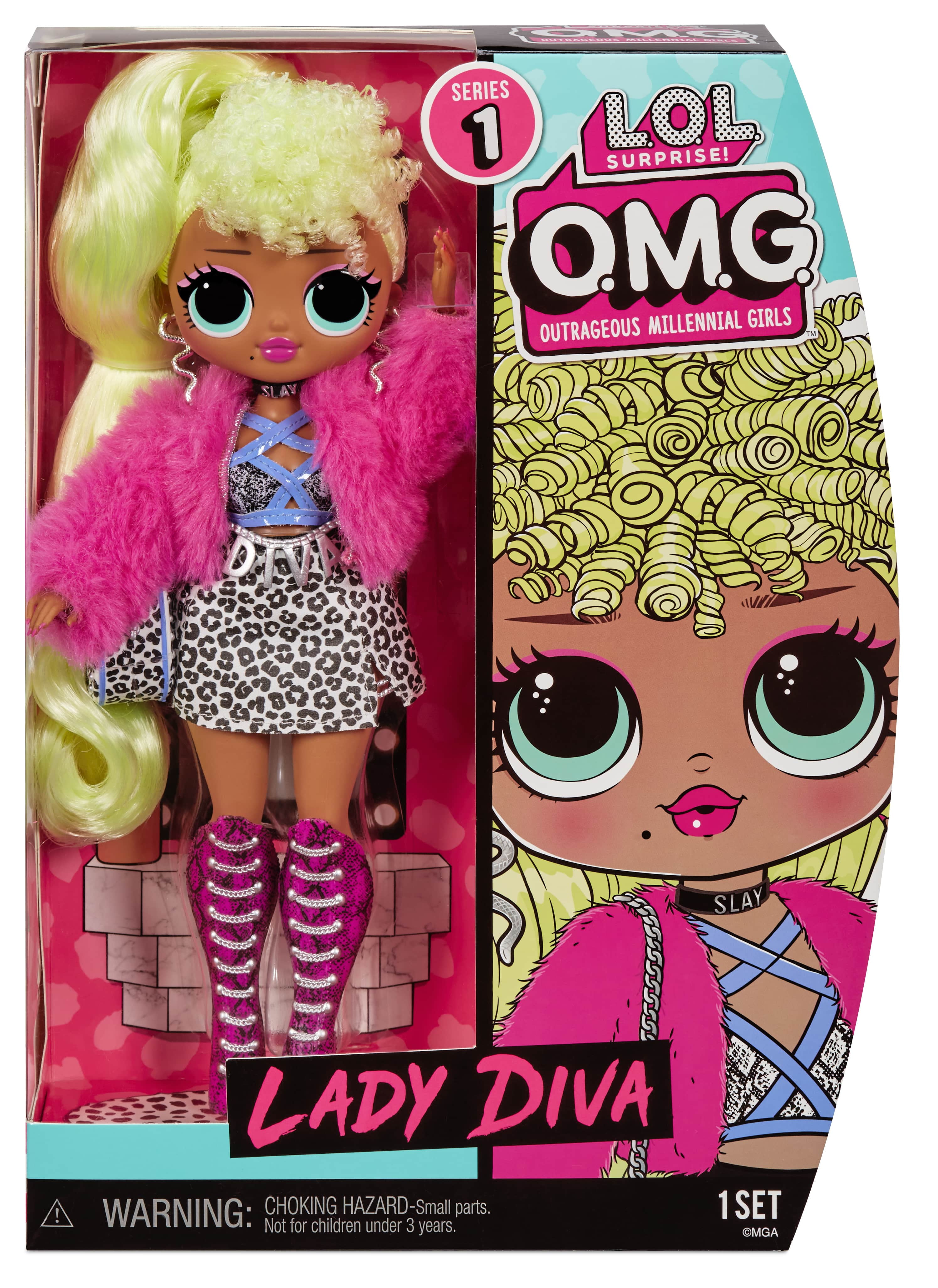 lol surprise omg busy b b fashion doll with 20 surprises great gift for kids ages 4 5 6 walmart com