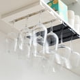 thumbnail image 3 of Wine Glass Rack Hanging Wine Rack Rack Wine Glass Holder For Bar Cabinet Kitchen, 3 of 5