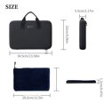thumbnail image 3 of Woodwind Mouthpiece Case Saxophone Mouthpieces storage Box Oxfords Cloth Clarinet Mouthpieces Case Handbag Easy to Carry, 3 of 9