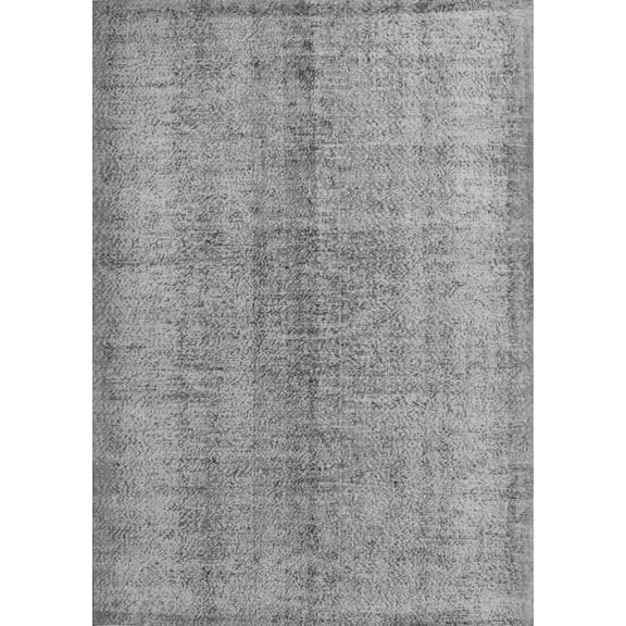 Ahgly Company Indoor Rectangle Persian Gray Traditional Area Rugs, 5' x 7'