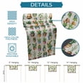 thumbnail image 6 of Tropical Cactus Table Runner 90 Inches, Spring Summer Potted Plants Wooden Bed Runner Dresser Scarves Tabletop for Indoor Outdoor Parties/Ceremony/Banquet, 13" x 90", 6 of 9