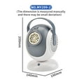 thumbnail image 5 of Big Bubble Machine - Automatic Bubbles Blower , - 360° Oscillation & 75° Adjustment, Bubble Toys with LED Light -Easter, Outdoor, Birthday, Party Use, 5 of 7