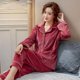 thumbnail image 2 of Pijamas cálidos de Invierno para mujer, ropa de dormir para la familia, conjuntos de salón para el hogar, ropa de noche elegante para niña, 2 of 4
