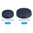 thumbnail image 3 of Mason Jar Lids, 18 pack Plastic Storage Lids with Seals, 10 Regular Mouth 8 Wide Mouth (Navy Blue), 3 of 6