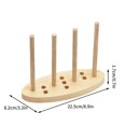 thumbnail image 3 of Fiudx Herramienta para Hacer Moños, Dispositivo para Crear Moños de Cinta de Madera, Kit Fácil para Crear Moños, Regalo Perfecto para Familiares y Amigos, Decoración Navideña o Envoltura de Regalos,, 3 of 6