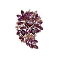 thumbnail image 5 of Ziurtnc Women Brooch Exquisite Craftsmanship Elegant Fashion Jewelry Rhinestone Brooch Women's Clothing Accessories, 5 of 8